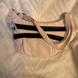 LUG crossbody shoulder bag with RFID Hippy powder pink